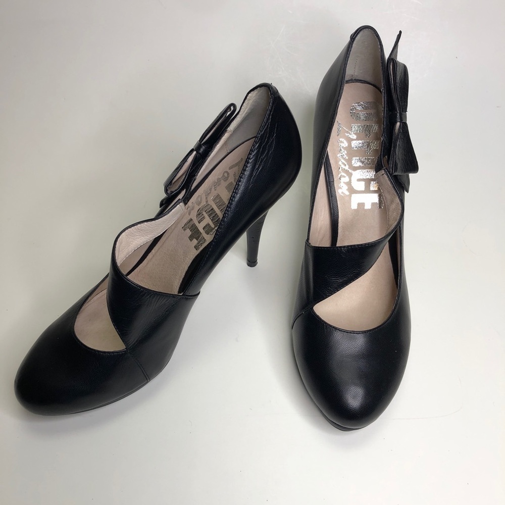 OFFICE London Leather Heels